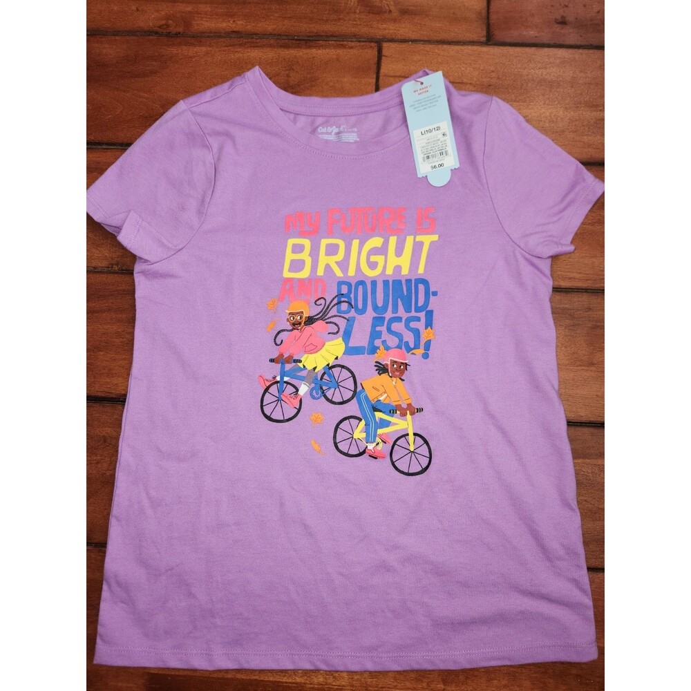 Nwt Cat & Jack Tee Size Large 10/12